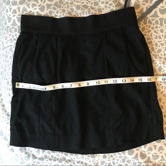 Helmut Lang black miniskirt w. pockets size 0 - Picture 7 of 7